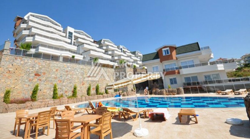 Пентхаус 4+1 с прямым видом на море, 250 кв.м. в Конаклы, Алания. - Ракурс 21