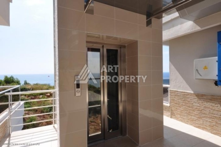 Пентхаус 4+1 с прямым видом на море, 250 кв.м. в Конаклы, Алания. - Ракурс 23