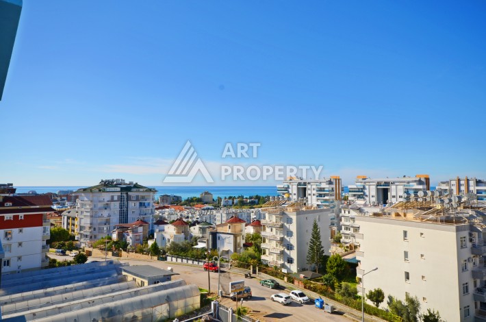 Двухкомнатная квартира 50 кв.м. с видом на море. Авсаллар, Алания. - Ракурс 13