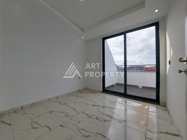 Продажа дуплекса 2+1 , площадью 90 м2 с видом на море  в зеленом районе Кестель в 150 м от пляжа - Ракурс 8