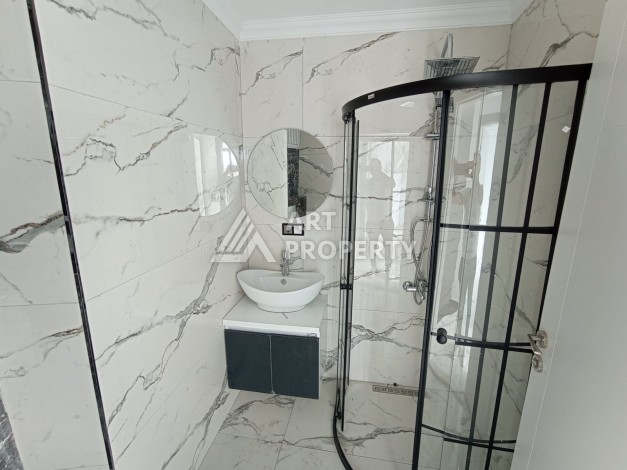 Продажа дуплекса 2+1 , площадью 90 м2 с видом на море  в зеленом районе Кестель в 150 м от пляжа - Ракурс 10