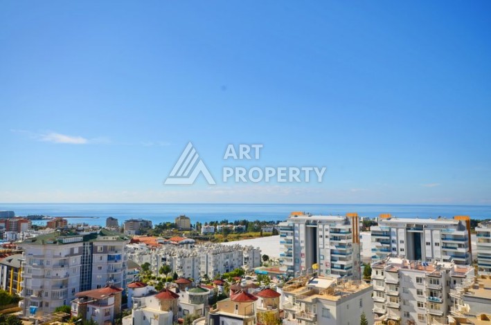 Продажа дуплекса 2+1, 103 м2, на 8 этаже, с прямым видом на море - Ракурс 3