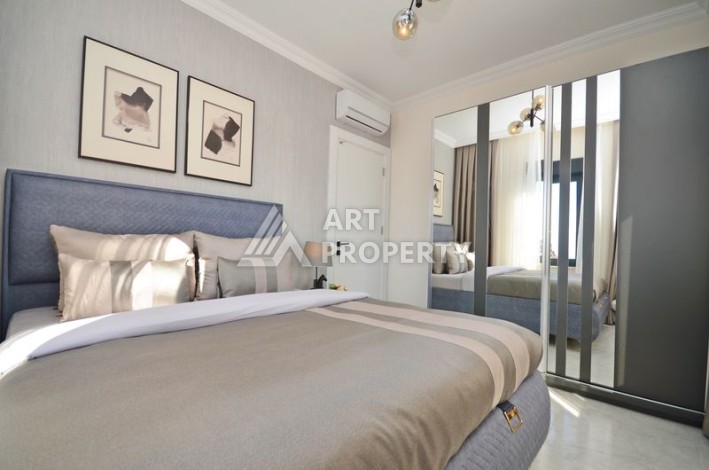 Продажа 1+1 с видом на море, 50м2 на 5 этаже в Авсаларе - Ракурс 15