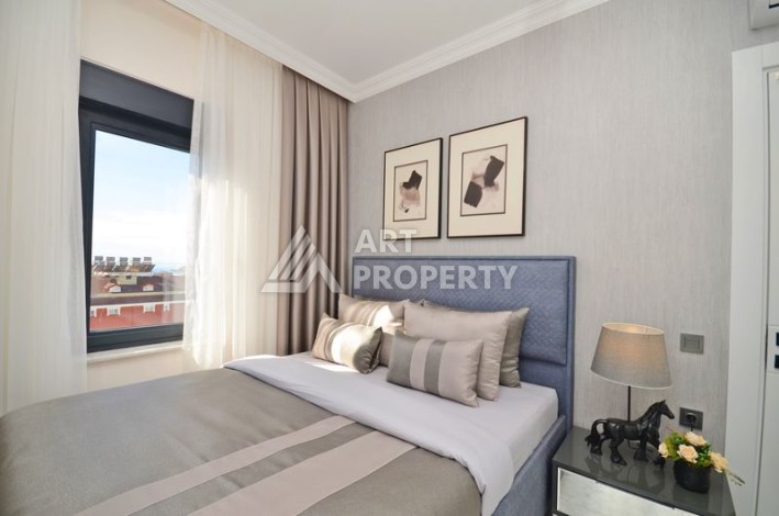 Продажа 1+1 с видом на море, 50м2 на 5 этаже в Авсаларе - Ракурс 17