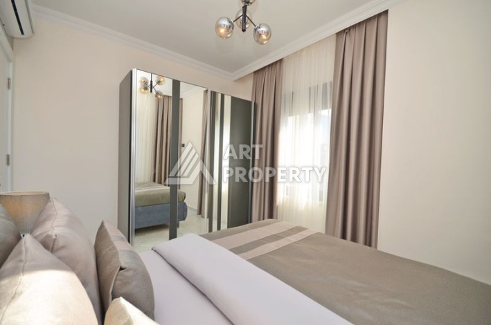 Продажа 1+1 с видом на море, 50м2 на 5 этаже в Авсаларе - Ракурс 18