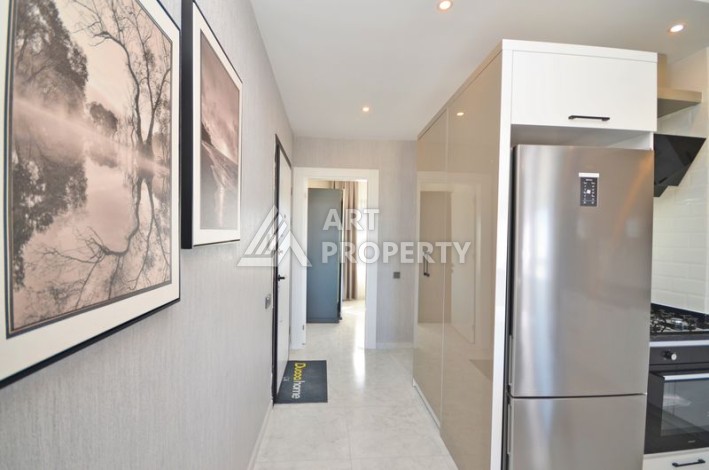 Продажа 1+1 с видом на море, 50м2 на 5 этаже в Авсаларе - Ракурс 20