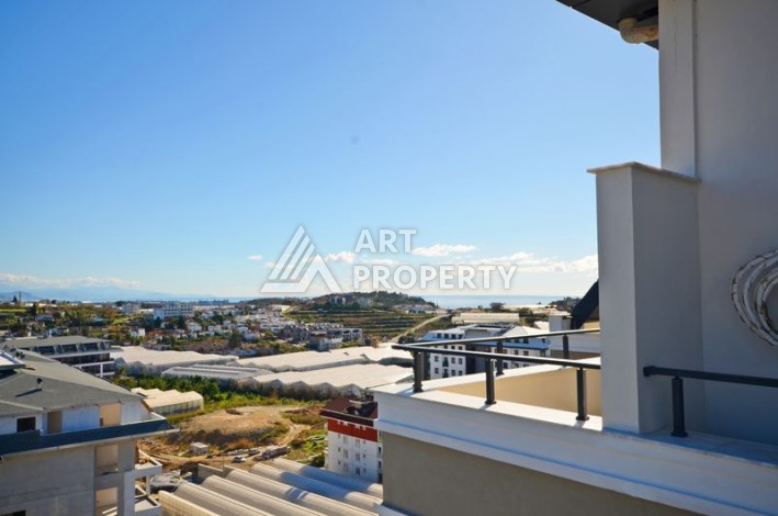 Продажа дуплекса с видом на море 2+1, 105 м2 в Авсаларе - Ракурс 11