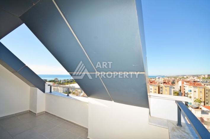 Продажа дуплекса с видом на море 2+1, 105 м2 в Авсаларе - Ракурс 12