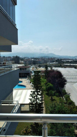 Квартира 2+1 с видом на море и горы в Конаклы, 95 м2 - Ракурс 18