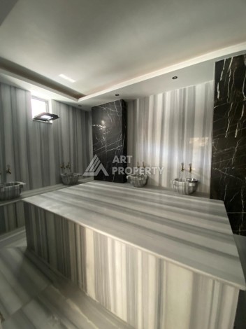 Апартаменты премиум класса,1+1, 50 м2, на 3 этаже, в 300 метрах от моря - Ракурс 31