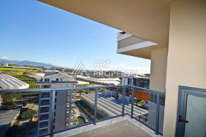 Квартира с видом на море, дуплекс 2+1, 98 м2, в 800 метрах от моря в Авсаларе - Ракурс 2