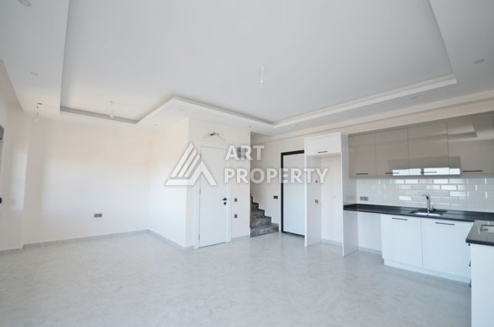 Квартира с видом на море, дуплекс 2+1, 98 м2, в 800 метрах от моря в Авсаларе - Ракурс 13