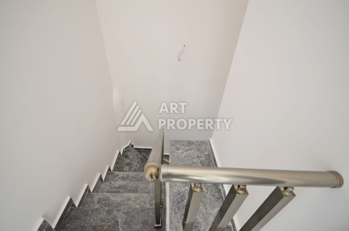 Квартира с видом на море, дуплекс 2+1, 98 м2, в 800 метрах от моря в Авсаларе - Ракурс 16