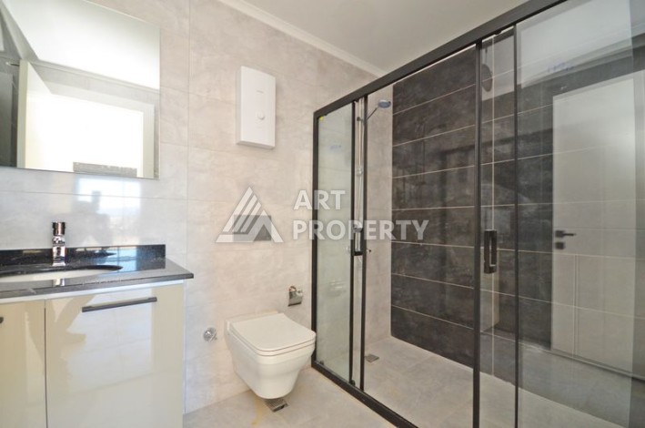 Квартира с видом на море, дуплекс 2+1, 98 м2, в 800 метрах от моря в Авсаларе - Ракурс 24