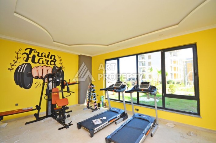 Квартира с видом на море, дуплекс 2+1, 98 м2, в 800 метрах от моря в Авсаларе - Ракурс 28