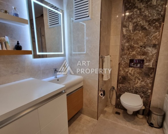 Пентхаус 3+1 с видом на море и Наулу в Махмутларе, 200 кв.м. - Ракурс 10