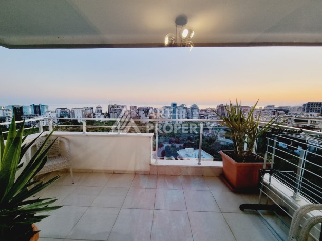 Пентхаус 3+1 с видом на море и Наулу в Махмутларе, 200 кв.м. - Ракурс 14