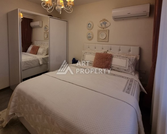 Пентхаус 3+1 с видом на море и Наулу в Махмутларе, 200 кв.м. - Ракурс 16