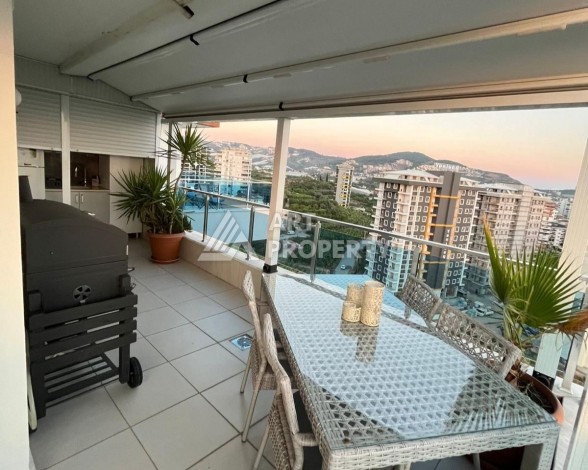 Пентхаус 3+1 с видом на море и Наулу в Махмутларе, 200 кв.м. - Ракурс 25