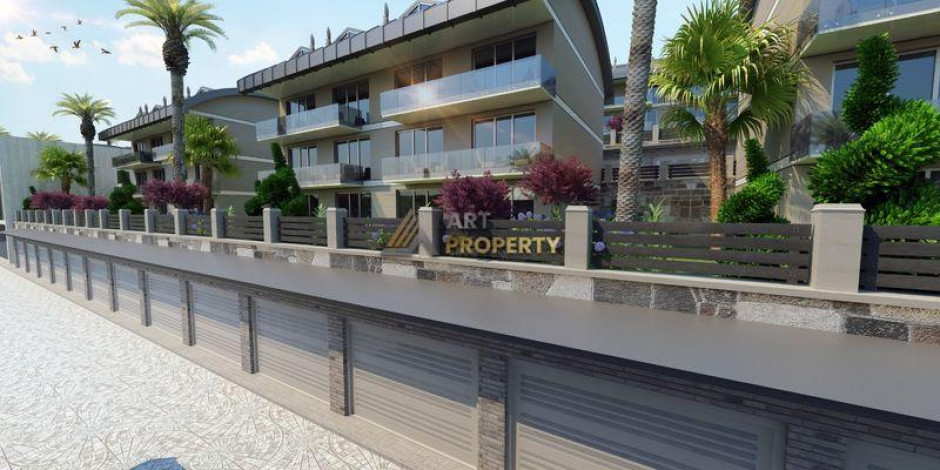 Шикарный новый проект с видом на море в районе Конаклы, 55-220 м2 - Ракурс 10