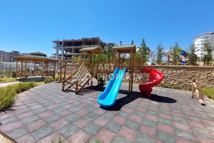 Квартира 1+1 , 58 м2, в центре Авсалара, в комплексе с отельной инфраструктурой - Ракурс 6