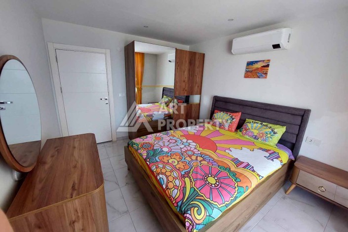 Квартира 1+1 , 58 м2, в центре Авсалара, в комплексе с отельной инфраструктурой - Ракурс 19