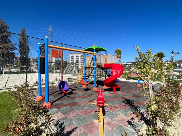 Апартаменты 1+1, 55 м2, в зеленом районе Авсалар - Ракурс 6