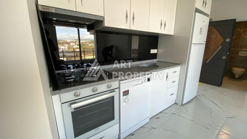 Апартаменты 1+1, 55 м2, в зеленом районе Авсалар - Ракурс 13