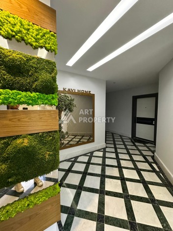 Меблированный дуплекс 3+1 с видом на крепость и горы, 150 кв.м. Оба, Алания. - Ракурс 8