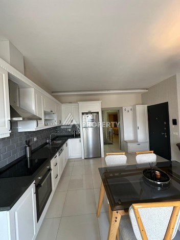 Меблированный дуплекс 3+1 с видом на крепость и горы, 150 кв.м. Оба, Алания. - Ракурс 12