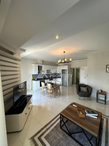 Меблированный дуплекс 3+1 с видом на крепость и горы, 150 кв.м. Оба, Алания. - Ракурс 13