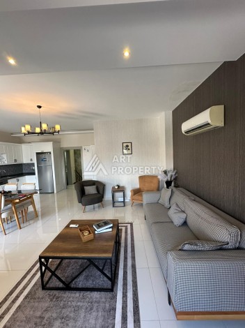 Меблированный дуплекс 3+1 с видом на крепость и горы, 150 кв.м. Оба, Алания. - Ракурс 14