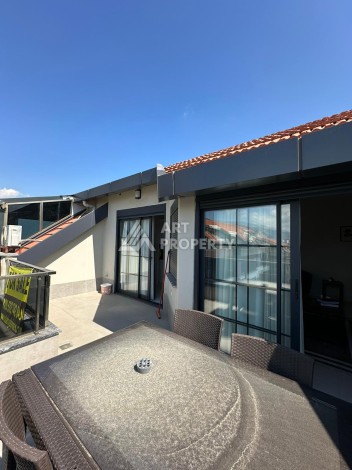 Меблированный дуплекс 3+1 с видом на крепость и горы, 150 кв.м. Оба, Алания. - Ракурс 15