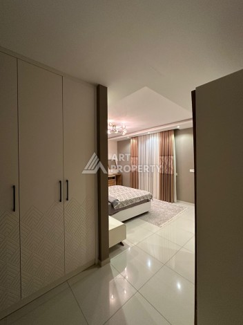 Меблированный дуплекс 3+1 с видом на крепость и горы, 150 кв.м. Оба, Алания. - Ракурс 20