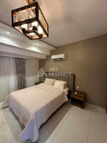 Меблированный дуплекс 3+1 с видом на крепость и горы, 150 кв.м. Оба, Алания. - Ракурс 28