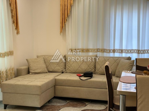 Меблированная квартира 1+1 в 450 метрах от моря. Авсаллар, Алания. - Ракурс 2