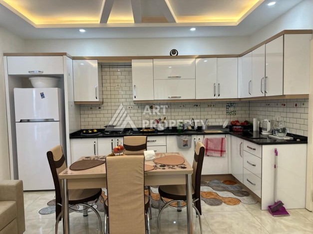 Меблированная квартира 1+1 в 450 метрах от моря. Авсаллар, Алания. - Ракурс 3