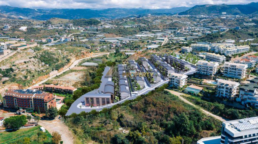 Шикарный новый проект с видом на море в районе Конаклы, 55-220 м2 - Ракурс 23