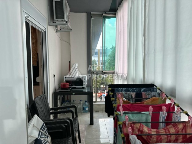 Меблированная квартира 1+1 в 450 метрах от моря. Авсаллар, Алания. - Ракурс 4