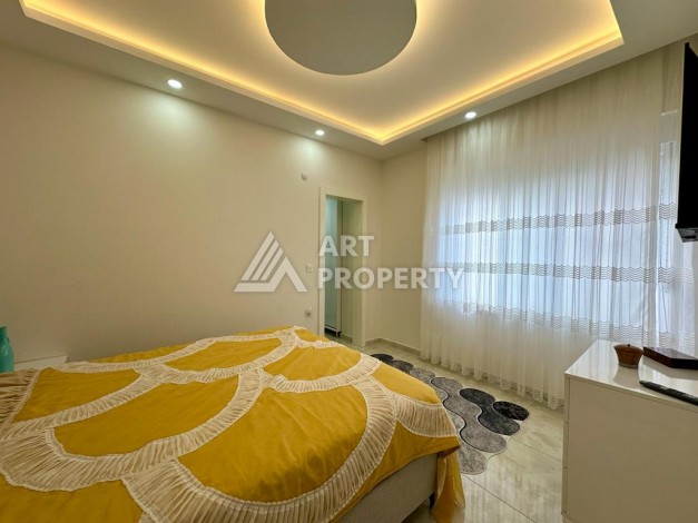 Меблированная квартира 1+1 в 450 метрах от моря. Авсаллар, Алания. - Ракурс 6