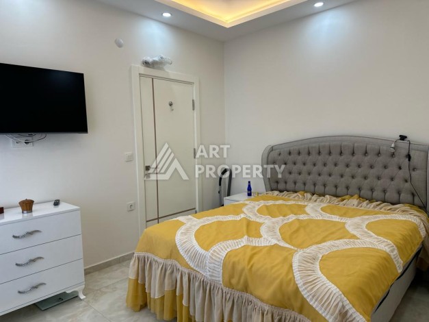 Меблированная квартира 1+1 в 450 метрах от моря. Авсаллар, Алания. - Ракурс 7