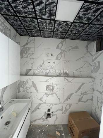 Квартира 1+1 в новом ЖК, 50 кв.м. Махмутлар, Алания. - Ракурс 13