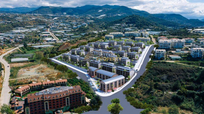 Шикарный новый проект с видом на море в районе Конаклы, 55-220 м2 - Ракурс 26