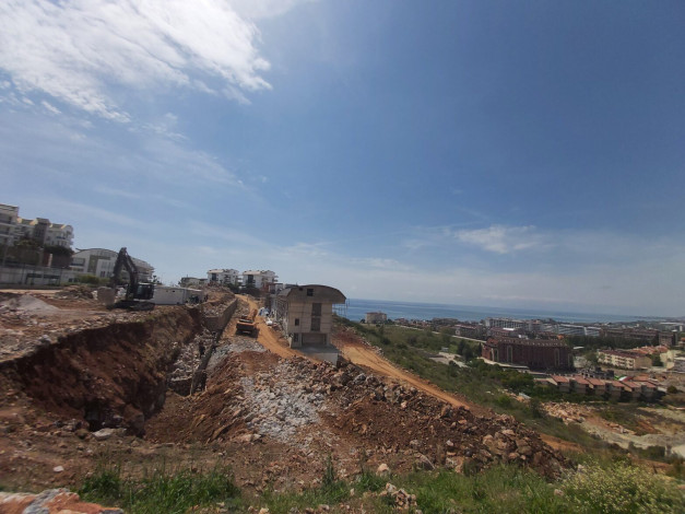 Шикарный новый проект с видом на море в районе Конаклы, 55-220 м2 - Ракурс 28