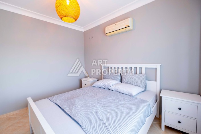 Вилла 2+1 с видом на море в резиденции 5 звезд в Каргыджаке, 130 кв.м. - Ракурс 20