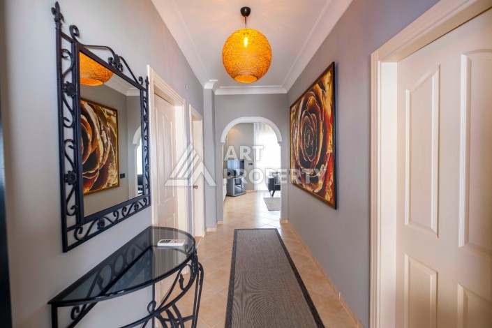 Вилла 2+1 с видом на море в резиденции 5 звезд в Каргыджаке, 130 кв.м. - Ракурс 22