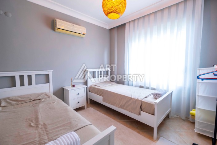 Вилла 2+1 с видом на море в резиденции 5 звезд в Каргыджаке, 130 кв.м. - Ракурс 23