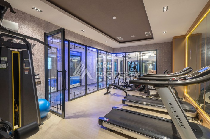 Квартира 2+1 в престижном комплексе, 95 кв.м. Махмутлар, Алания. - Ракурс 10