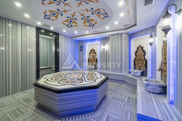 Квартира 2+1 в престижном комплексе, 95 кв.м. Махмутлар, Алания. - Ракурс 11