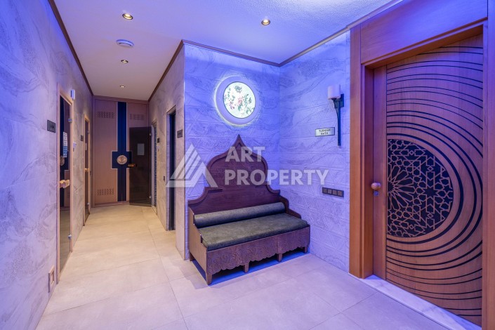 Квартира 2+1 в престижном комплексе, 95 кв.м. Махмутлар, Алания. - Ракурс 13